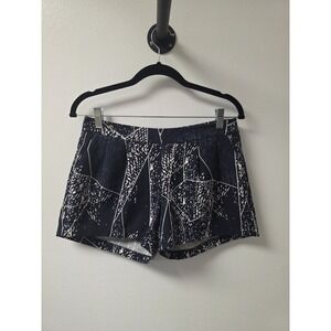 Mossimo Women's Navy Blue Geometric Print Shorts Size S/P‎ - Stretchy/Spandex